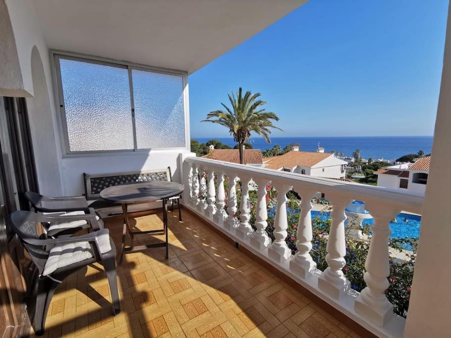 2Br+1Bthr Precioso Apartamento Con Vistas Al Mar Mijas Eksteriør bilde