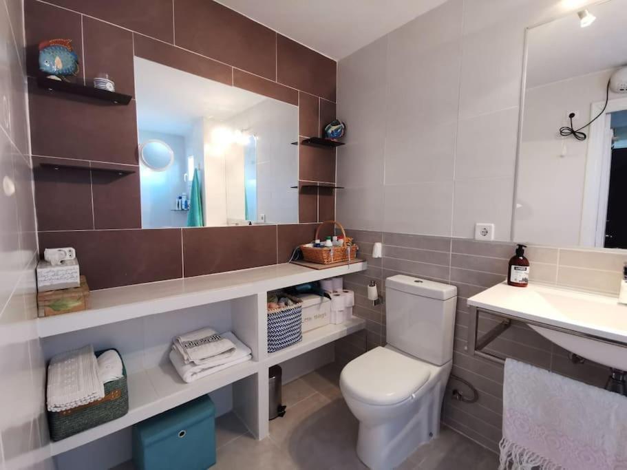 2Br+1Bthr Precioso Apartamento Con Vistas Al Mar Mijas Eksteriør bilde